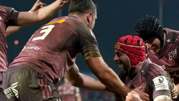 Munster overcome Saracens in Champions Cup